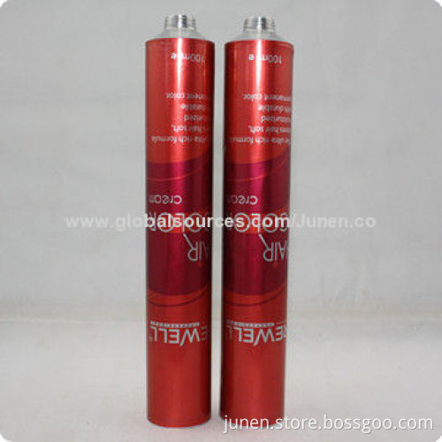 Aluminum Hair Dye Packing Tube, Good-quality and Competitive Price, Prompt Lead Time